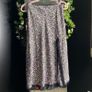 H&M ditsey print skirt Image 3