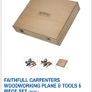 Faithfull Carpenters Woodworking Planes & Tools 5 Piece Set Image 4
