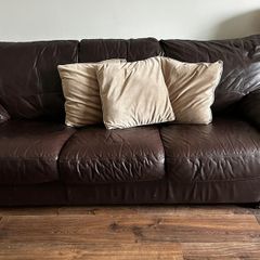 3 peice leather suite furniture