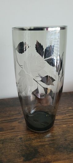 Antique glass vase