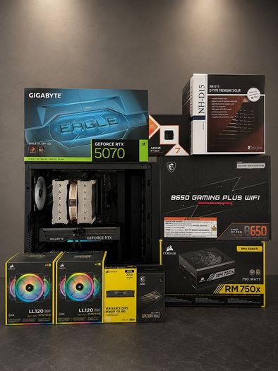 Gaming Pc 9800x3d |/rtx 5070 /32gb Ddr5 / 1 Tb