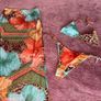 bikini matching sarong beach wear hut Image 4