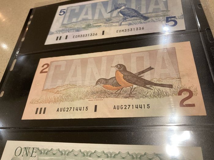 Canada Banknotes lot of 4