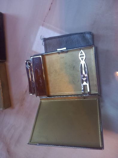 Colibri Monopol lighter and cig case, D18 post 8e