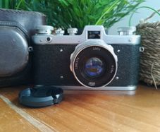 Zarya FED Serviced Refurbished Old USSR Soviet Russian 35mm Analog, Cla Classic Retro M39 Leica Copy Thread Mount film camera, 0121024