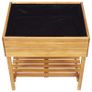 Raised Garden Planter 78.5x58.5x78.5 cm Solid Acacia Wood Image 4