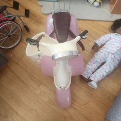 our generation Moped and helmet