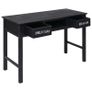 Console Table Black 110x45x76 cm Wood Image 2