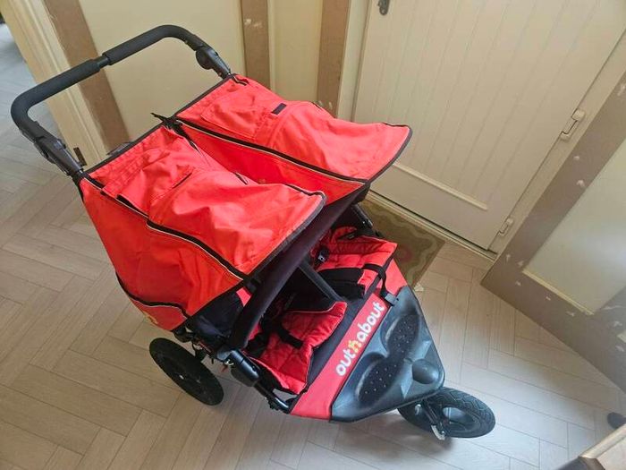 out and about "Nipper" double buggy