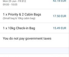 Dublin-Edinburgh Flights One way Monday 29th June
