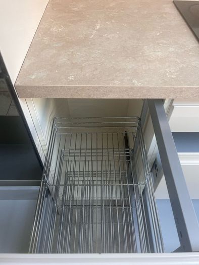 Solid painted kitchen