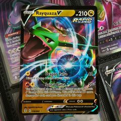 Rayquaza V ! Ultra Rare ! from Evolving Skies Set ! 2021 ! Pokemon Card !