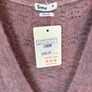 Spanish designer brand Yerse knit collection mixed fabric Italian yarn sleeveless cardigan /vest / waistcoat BRAND NEW Image 2
