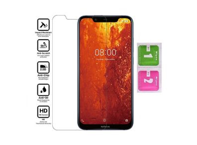 For Nokia 8.1 Tempered Glass Premium Screen Protector Guard Film New - FHT02NTG