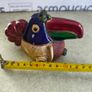 1950s Hand Painted El Palomar Ken Edwards Mexican Pottery Toucan Bird Figurine | Mexican Folk Art Ceramic Tonala Bird Sculpture Image 2