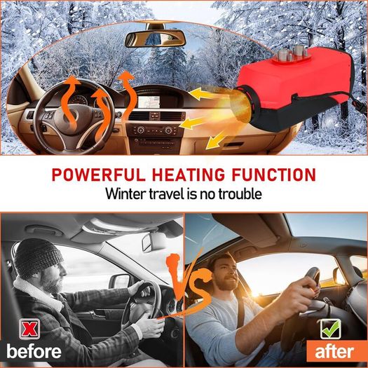 Diesel Heater 8kw, LCD, Remote.