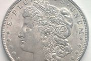 1921 Silver Morgan dollar