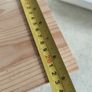 Natural STORAGE Wooden Box with Hinged Lid and Clasp Image 6