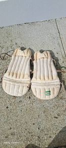 old cricket pads
