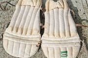 old cricket pads