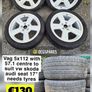 5x112 Alloys Steels & Space Savers from 15" 16" 17" 18" inch to suit Volkswagen SEAT Audi Skoda @ OCG Image 5