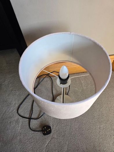 Pink table lamp