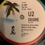 U2 - Desire UK 7 inch Original Vinyl 1988 Island Records Image 5