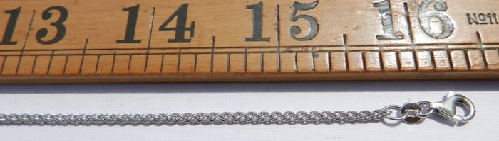 Vintage Sterling Silver 925  Pretty Cameo  Pendant and Necklace length 16,5" - 12,97g