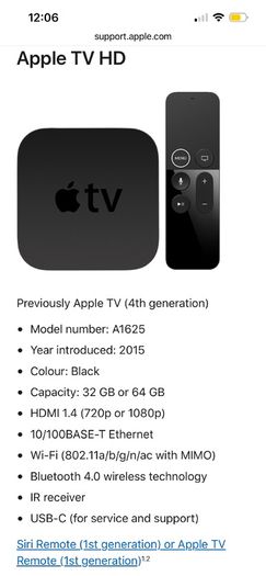Apple Tv Hd