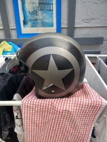 helmet size m. openface.