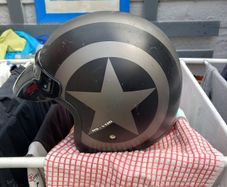 helmet size m. openface.