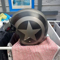 helmet size m. openface.