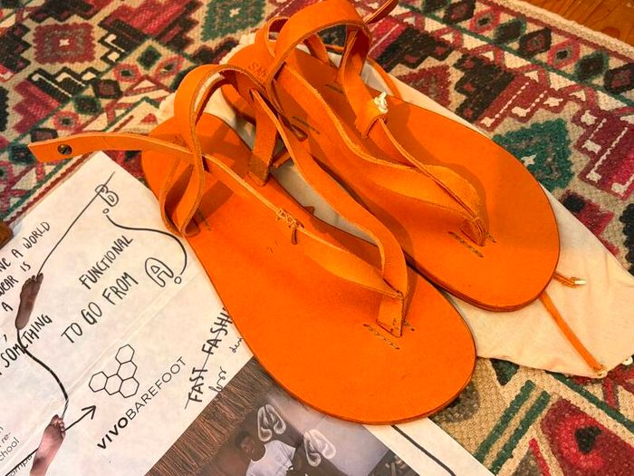 2 x Vivobarefoot San-Dal Leather Barefoot Sandals SIZE 44&45 RRP170