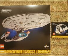 Lego Star Trek: 10356 U.S.S. Enterprise NCC-1701-D + 40768 Type-15 Shuttlepod  Combo