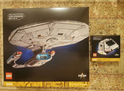 Lego Star Trek: 10356 U.S.S. Enterprise NCC-1701-D + 40768 Type-15 Shuttlepod  Combo
