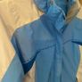 Columbia Womens Jacket M Blue White 2 In 1 Interchange Removable Hood Image 5