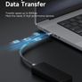 Hagibis USB4 2.0 Cable 80Gbps 240W Thunderbolt 5, 0.5FT Straight Image 7