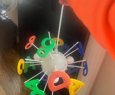 Children room ceiling light