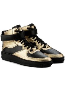 EU -37 Red Valentino leather trainers