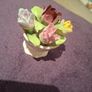 Small Coalport Bouquet China Basket Image 2