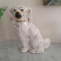 antique staffordshire dog