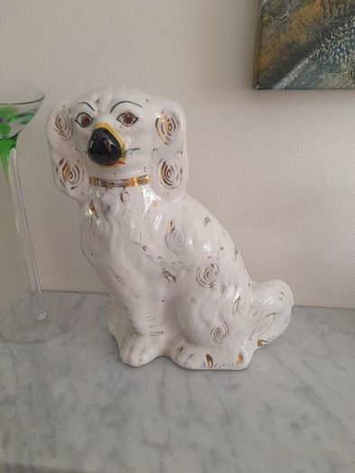antique staffordshire dog