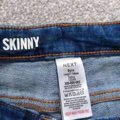 NEXT skinny boy's trousers/jeans.age 6