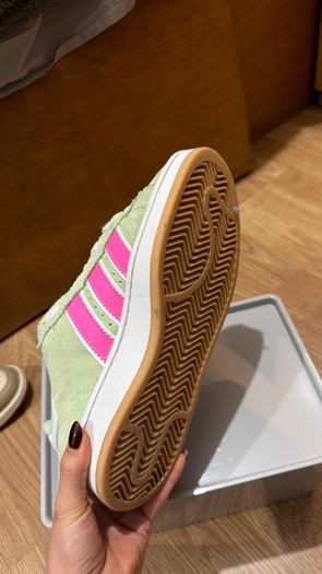Adidas Campus 00s Green & Pink UK 4