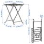 Ikea outdoor foldable chair and table Image 4