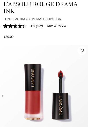 New Lancome Lipstick