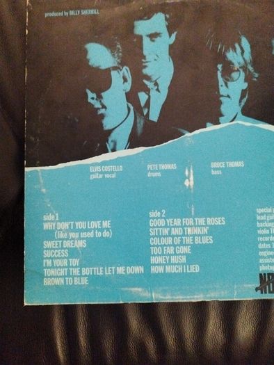 Elvis Costello Almost Blue vinyl lp