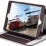 New Ipad Mini Techstyle Pu Leather Folio Wallet Case With Stand Pink / Black / Red By Terrapin Image 7