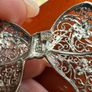 Antique filigree silver Brooch Image 5