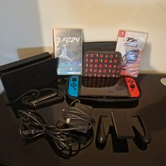 Nintendo Switch OLED - Great Condition + 2 Games + Carry Case